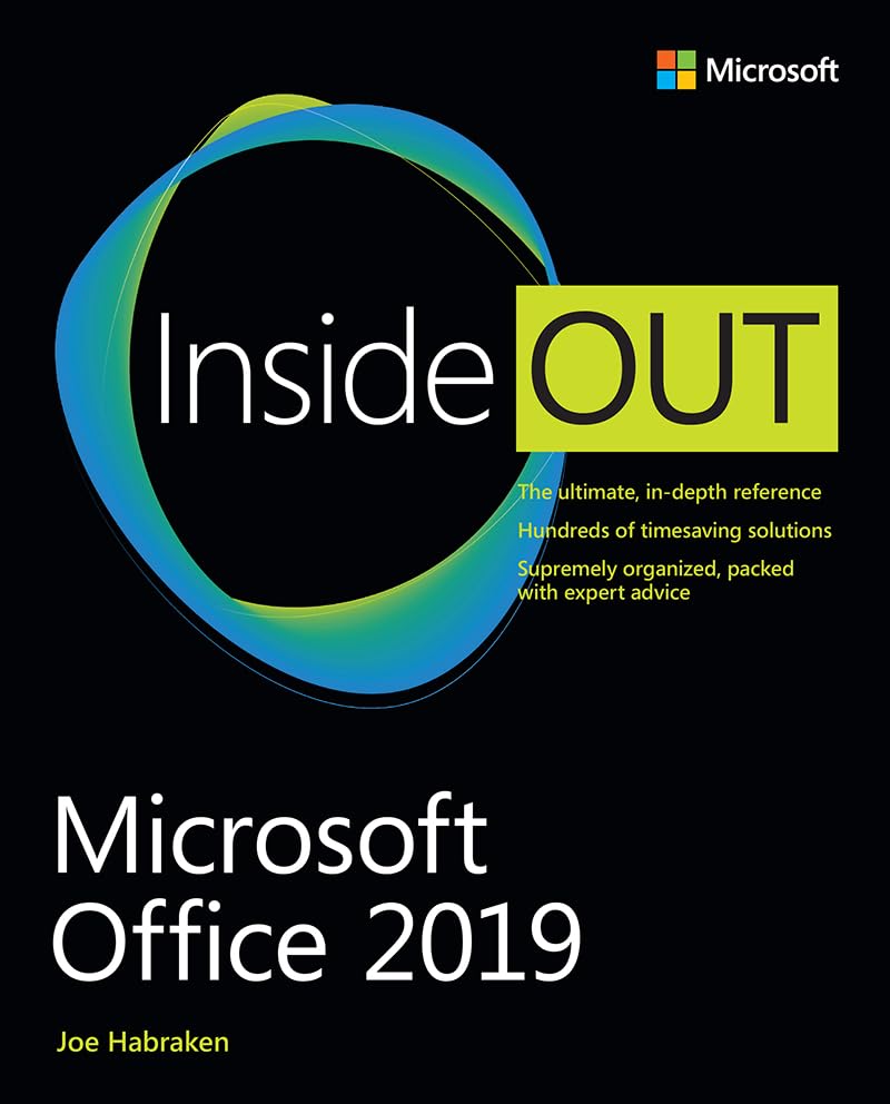 Microsoft Office 2019 Inside Out book cover