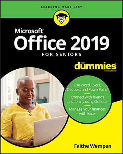 Office 2019 for Seniors for Dummies book cover
