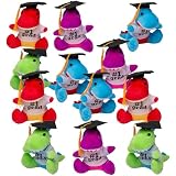 Fun Express Plush Graduation Dinosaur Stuffed Animal 12 Pack