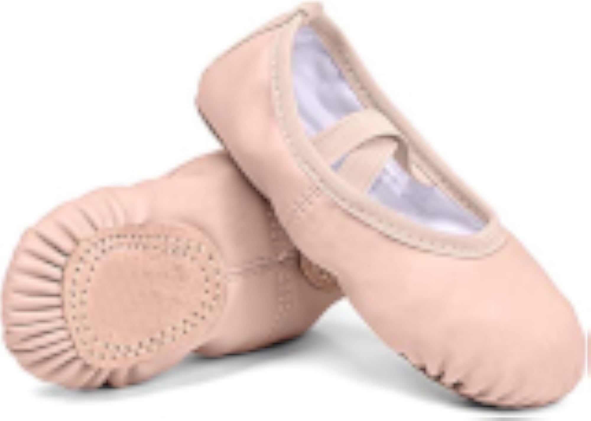 Stelle Ballet Shoes for Girls Toddler Soft Leather Split Sole Practice