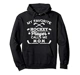 Favorite Ice Hockey Player Gift For Mom Pullover Hoodie