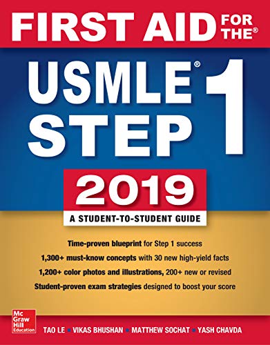 First Aid for the USMLE Step 1 2019, Twenty-Ninth Edition book cover