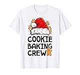 Cookie Baking Crew Christmas Santa Family Gingerbread Team T-Shirt