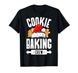 Cookie Baking Crew Christmas Santa Family Gingerbread Team T