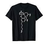 Thc Molecule Shirt Cannabis Weed Pot Stoner T Shirt Gift T S