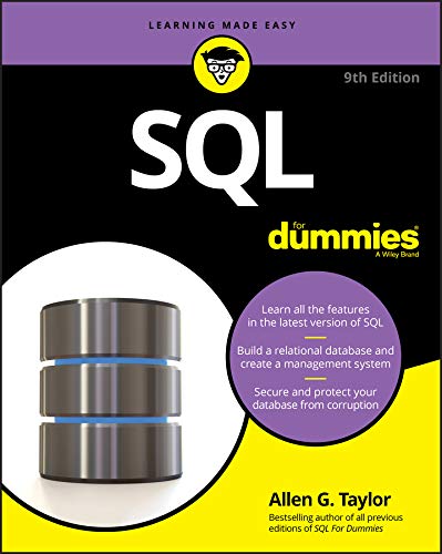 SQL for Dummies book cover