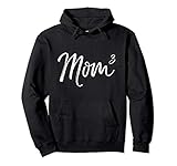 Mom to the Third Power Hoodie for Women Cute Mother of Three