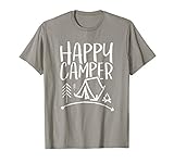 Happy Camper Camping T Shirt For Men Women And Kids T Shirt