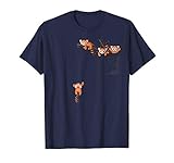 Pocket Series Cute Red Panda Bear Playing T Shirt