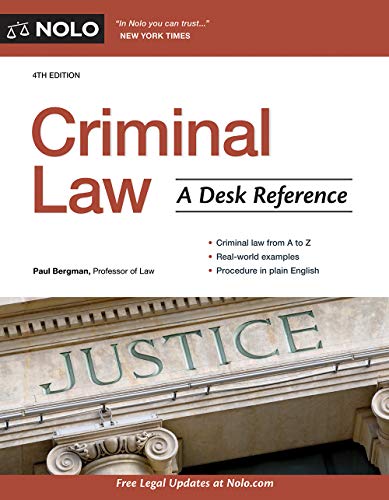 Criminal Law: A Desk Reference book cover