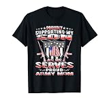 Support My Son My Soldier Proud Army Mom Shirt Mother Gifts