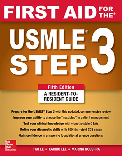 First Aid for the USMLE Step 3, Fifth Edition book cover