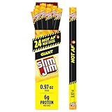 Slim Jim Giant Smoked Meat Sticks Hot Af Flavor 6G Protein P