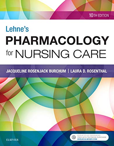 Lehne's Pharmacology for Nursing Care book cover