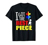 Mom Dad Puzzle Piece Autism Awareness T Shirt For Women Men