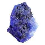 Gemhub Gemstone Necklace A Grade Natural Raw Rough Blue Sapp
