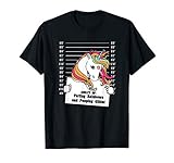 Bad Pooping Unicorn Farting Rainbow Horse Art Mugshot Gift T