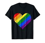 Lgbt Rainbow Heart T Shirt T Shirt