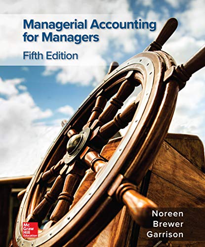 Managerial Accounting for Managers book cover