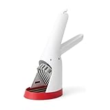 Chef'n Hand-Held Slicer Strawberry Slicester, Updated Design, Cherry/Meringue (102-712-400)