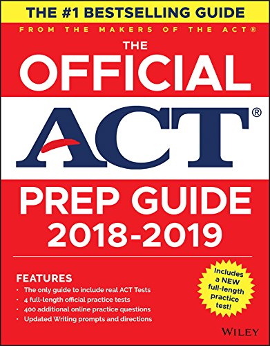 The Official ACT Prep Guide, 2018-19 Edition (Book + Bonus Online Content) book cover