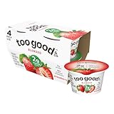 Two Good Too Good & Co. Strawberry Flavored Greek Yogurt Cultured, 5.3 OZ