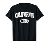 Vintage California Shirt. Area Code 805 T-Shirt Tee T-Shirt