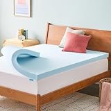 Linenspa Memory Foam Mattress Topper Full Size 3 Inch Gel In