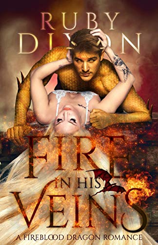 Fire in His Veins (Fireblood Dragon, #6) book cover