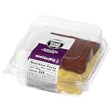 Our Specialty Individual Yellow Cake Slice With Chocolate Ic