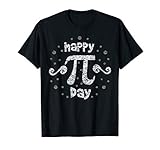 Pi Day T Shirt Happy 3 14 Math Geek Kids Womens Distressed