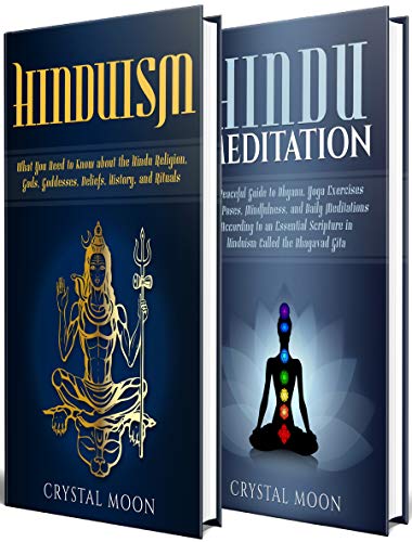 Hinduism: A Simple Guide to the Hindu Religion, Gods, Goddesses, Beliefs, History, and Rituals + A Hindu Meditation Guide book cover