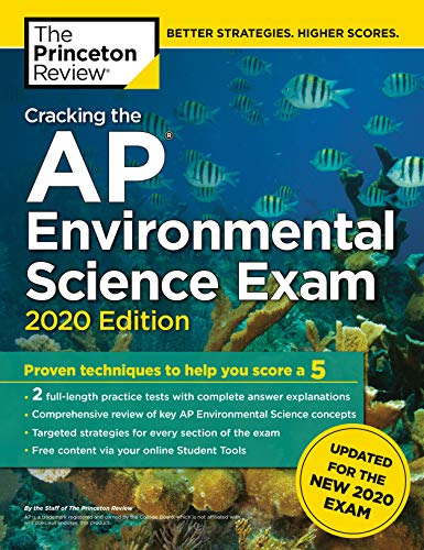 Cracking the AP Environmental Science Exam, 2020 Edition: Practice Tests & Prep for the New 2020 Exam book cover