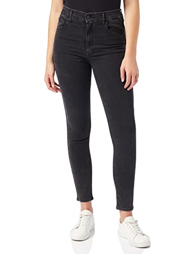 REPLAY Leyla Vaqueros Skinny, Gris (097 Dark Grey), 29W / 30L para Mujer