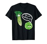 Funny Celery Stalk TShirt - Humorous Celery T Shirt