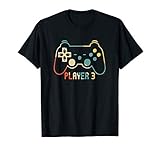 Matching Gamer Tee For Dad Mom Kids Player 1 2 3 T Shirt