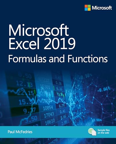 Microsoft Excel 2019 Formulas and Functions book cover
