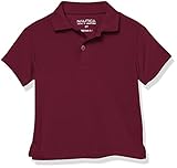 Nautica Boys School Uniform Short Sleeve Polo Shirt Button C