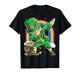 St Patricks Day Dabbing Leprechaun Boys Girls Men Dab Dance