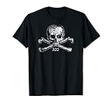 Skull Bones 322 Distressed T Shirt Skull And Crossbones T Sh