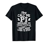 Pi Day Shirt Irrational Funny Math Gift Teacher Kids Grunge