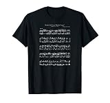 Mozart Music Notes Score Rondo Alla Turca Funny T Shirt T Sh