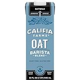 Califia Farms Oat Barista Blend Oat Milk 32 Oz Dairy Free Ve