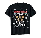 Christmas Cookie Baking Crew Holiday Kitchen Team T Shirt