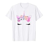 Pink Unicorn Halloween Costume Face Unicorn Birthday Party T