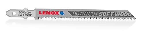 LENOX Tools 1991384 T-Shank Down Cutting Wood Jig Saw Blade (3-Pack)