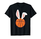 Easter Basketball Shirt Bunny Basketball Players Lover Coach T-Shirt