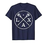Lacrosse Sticks Emblem Tshirt I Tee For Lax Players And Fans