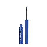 Rimmel London Wonder Proof Liner Pure Blue Maquillaje para Vestido Azul y Dorado