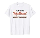 Authentic Redhead Funny Ginger T Shirt For Women T Shirt